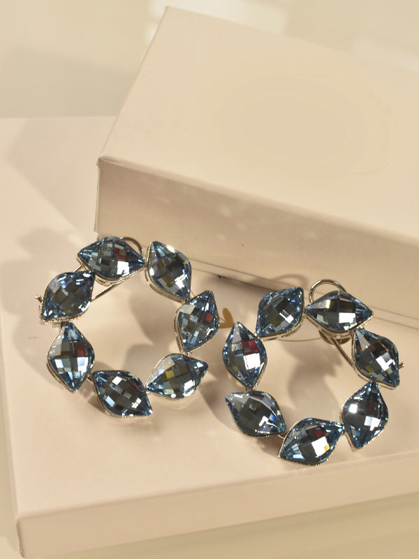 Blue Stone Earrings